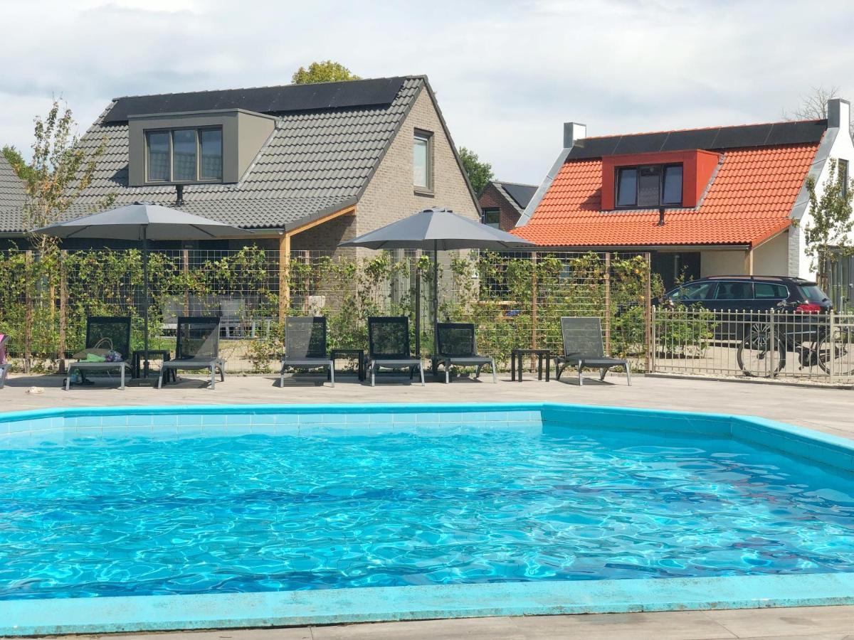 Chalet 516 Op Recreatiepark De Wielen Sint Maarten Eksteriør billede